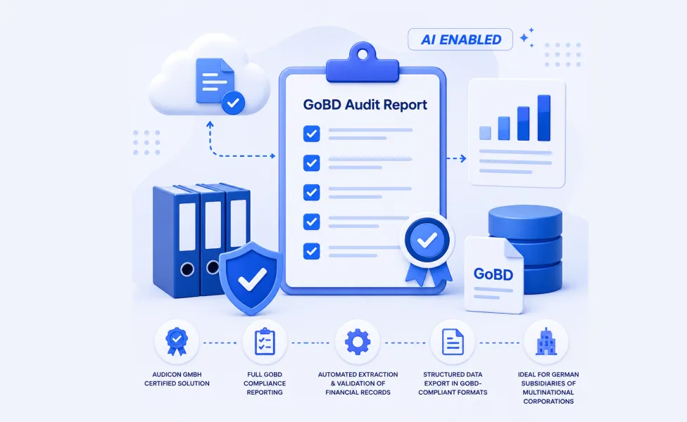 GoBD Audit Report screenshot